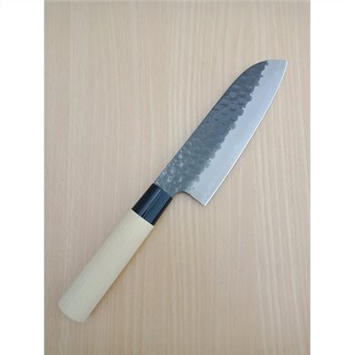 藤次郎F-1112 鎚目 DP三德刀170mm